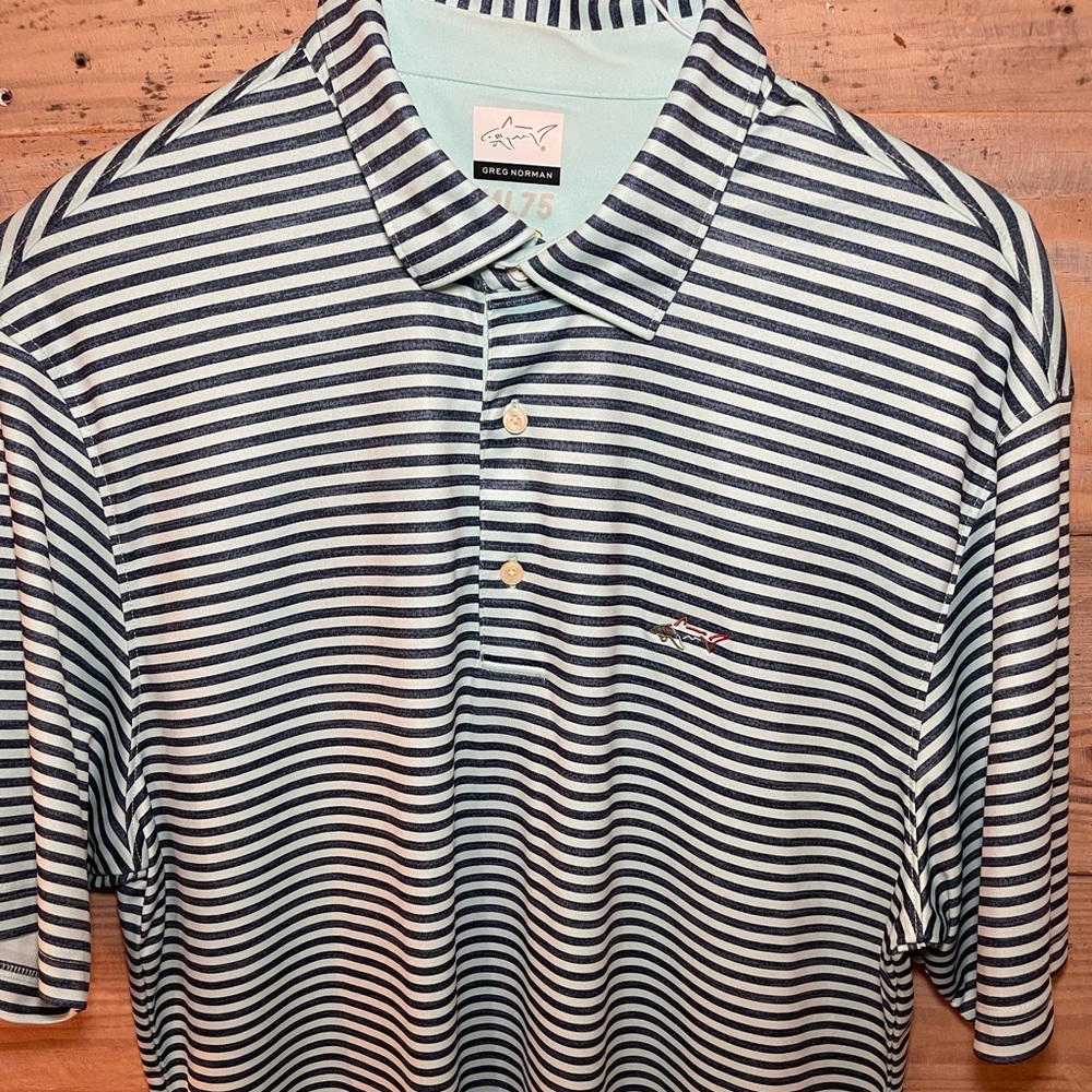 GREG NORMAN GOLF SHIRT. Size XL